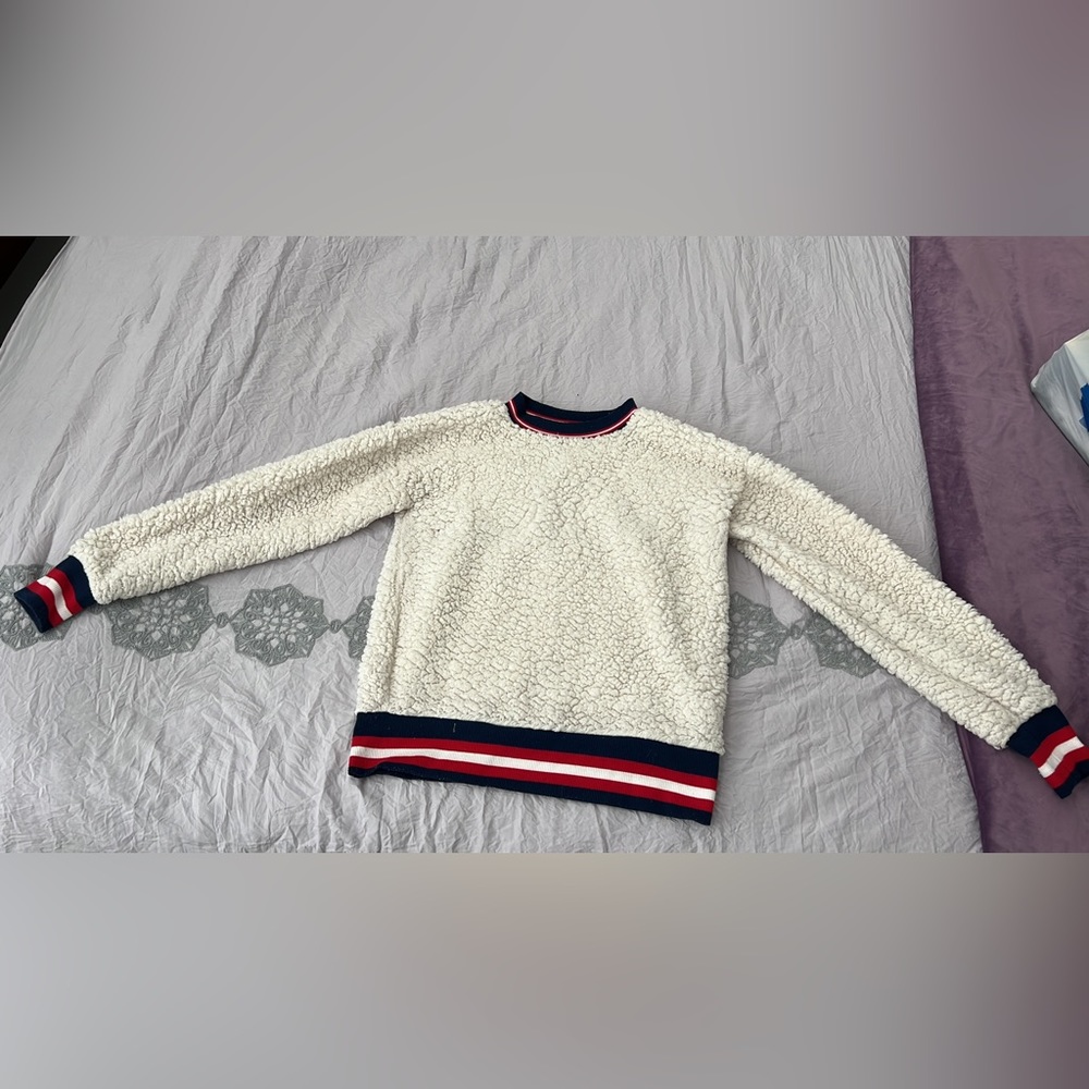 White Sweater with stripes